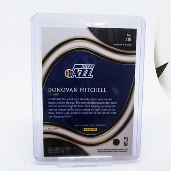 2020-21 PANINI SELECT DONOVAN MITCHELL COURTSIDE - Picture 2 of 3